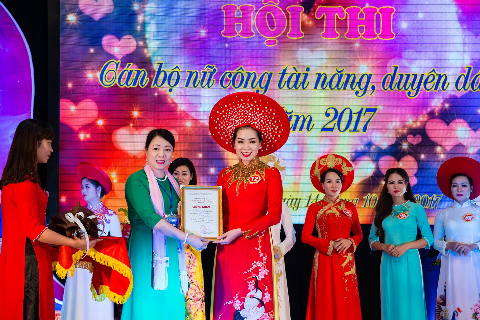 Hội thi "Cán bộ nữ công tài năng, duyên dáng" tỉnh Tuyên Quang năm 2017
