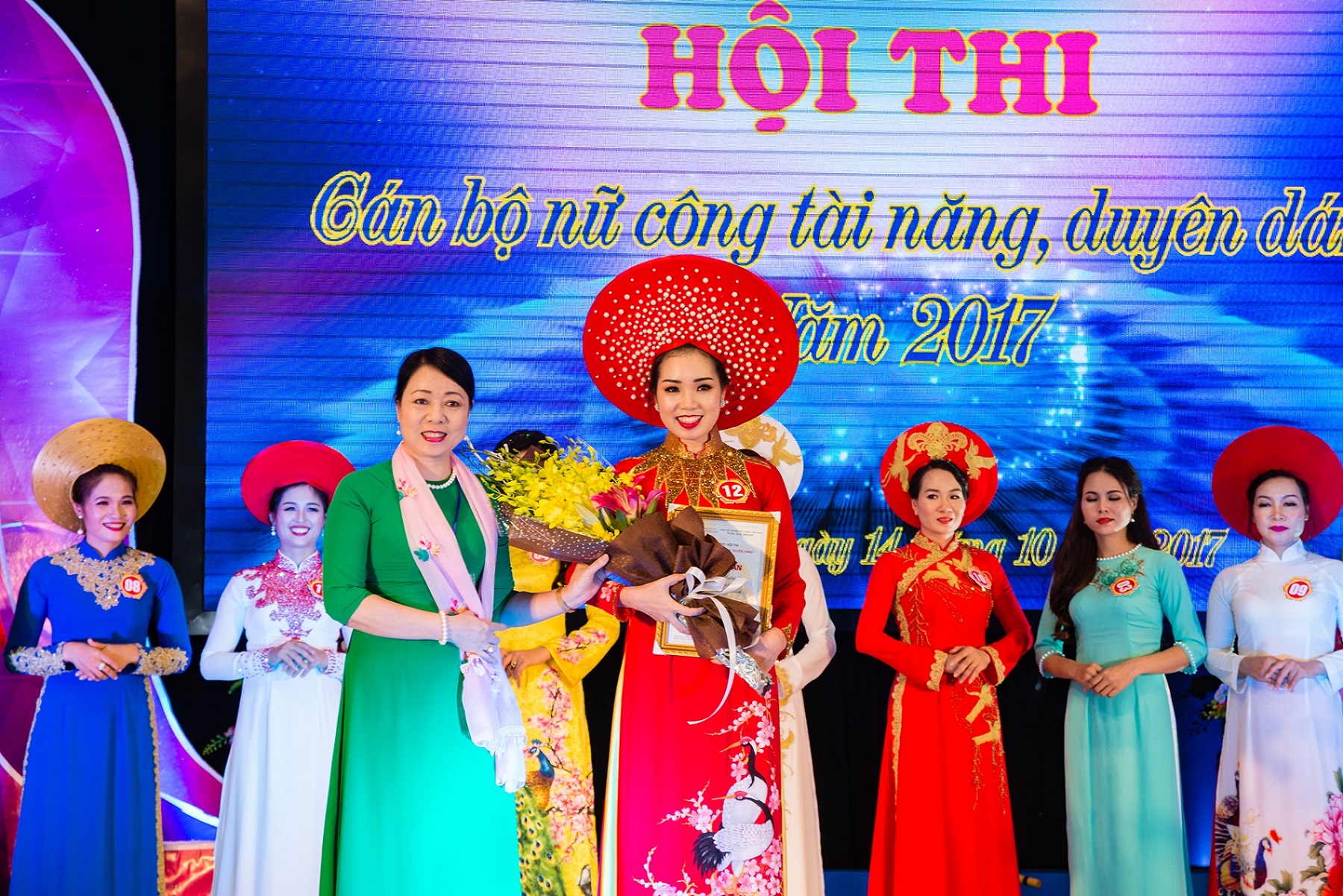 Hội thi "Cán bộ nữ công tài năng, duyên dáng" tỉnh Tuyên Quang năm 2017