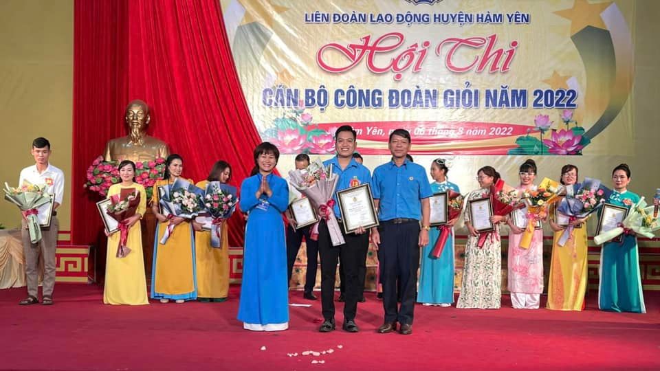 Ghi nhận từ Hội thi “Cán bộ công đoàn cơ sở giỏi” huyện Hàm Yên năm 2022